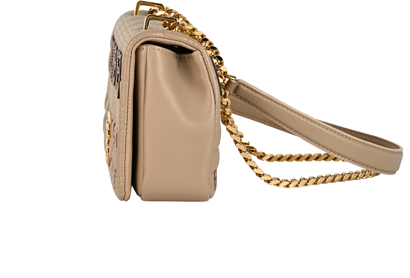 Small Horseferry Lola Bag, &pound;495, Handbags, Beige, Leather, Bottom view